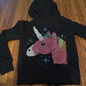 Super Soft by “Butter” Black Kids Hoodie